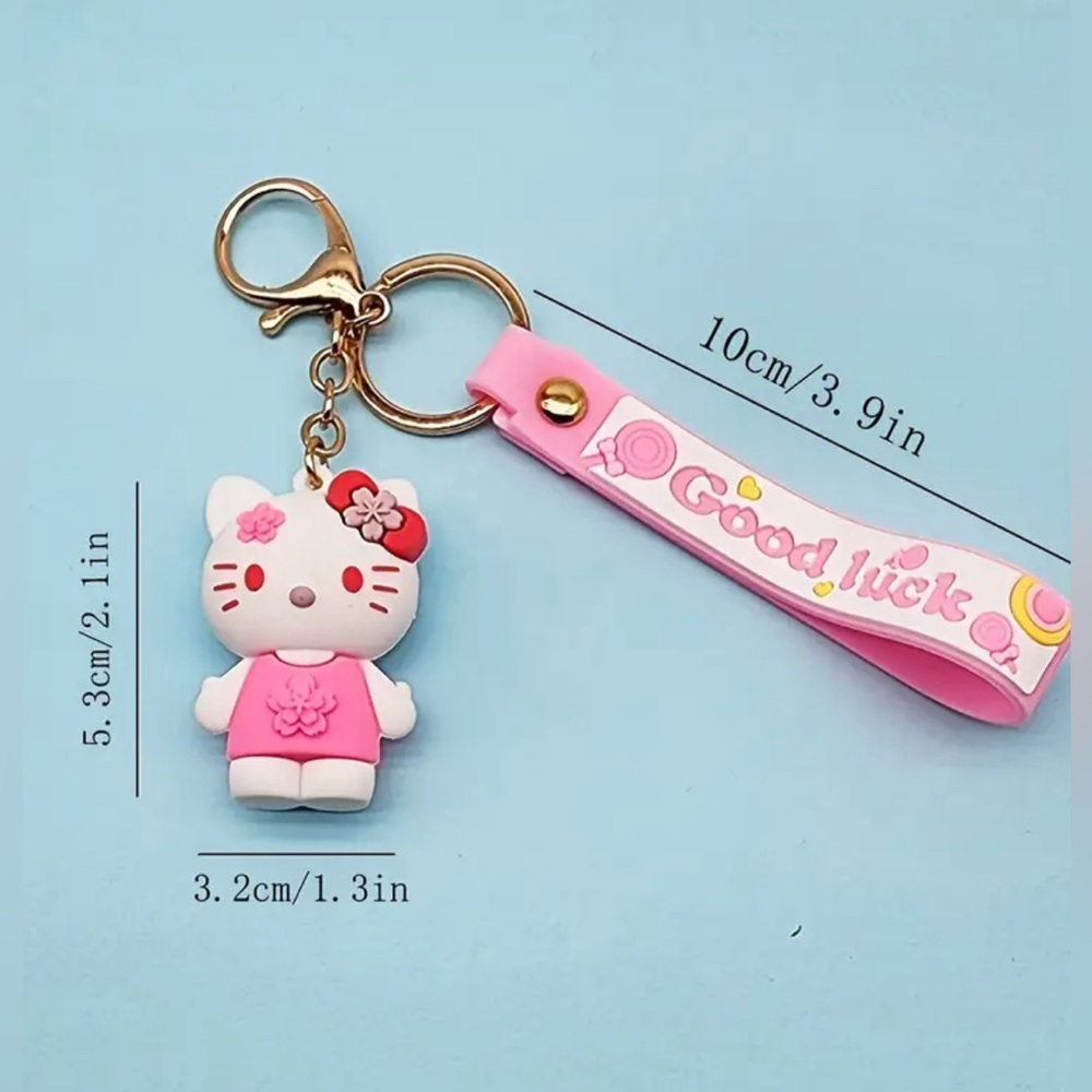 Hello KITTY/Friends One Keychain/Bag Charm - Picture 5 of 6
